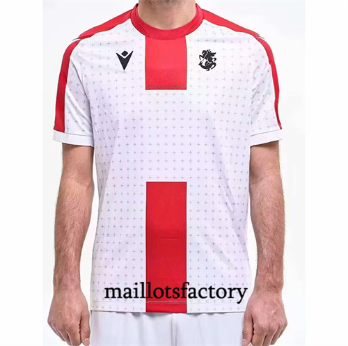 Maillot du Géorgie 2024/25 Blanc factory O5540