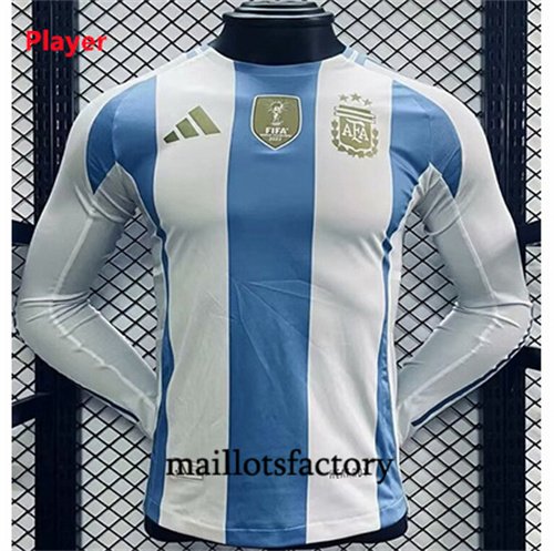 Maillot du Player Argentine 2024/25 Domicile Manche Longue factory O5556