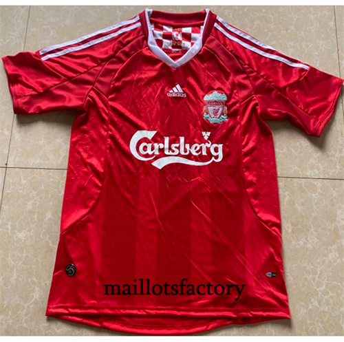 Maillot du Retro Liverpool 2008-09 Domicile factory O5573