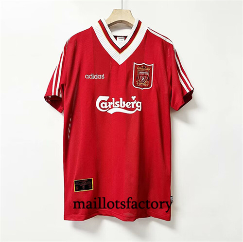 Maillot du Retro Liverpool 1995-96 Domicile factory O5574