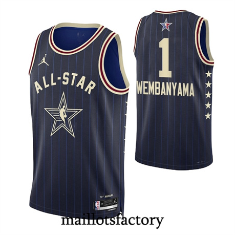 Maillot du Victor Wembanyama - 2024 All-Star Blue tory5001