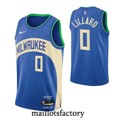 Maillot du Damian Lillard, Milwaukee Bucks 2023/24 - City tory5042