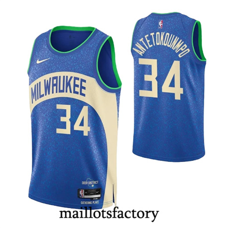 Maillot du Giannis Antetokounmpo, Milwaukee Bucks 2023/24 - City tory5044