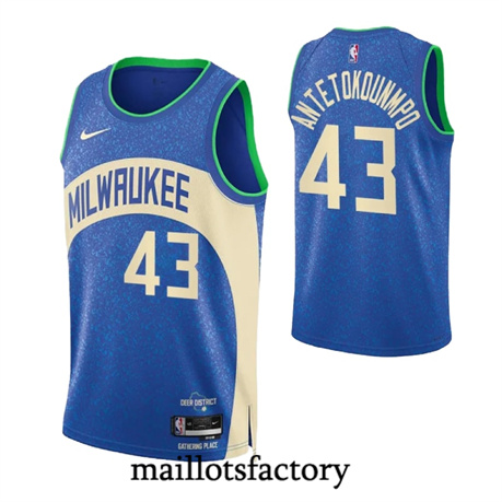 Maillot du Thanasis Antetokounmpo, Milwaukee Bucks 2023/24 - City tory5045