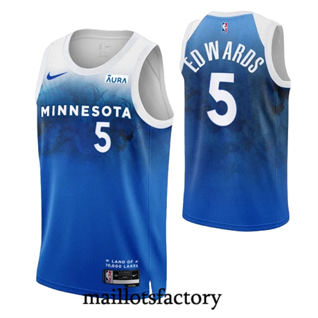 Maillot du Anthony Edwards, Minnesota Timberwolves 2023/24 - City tory5046