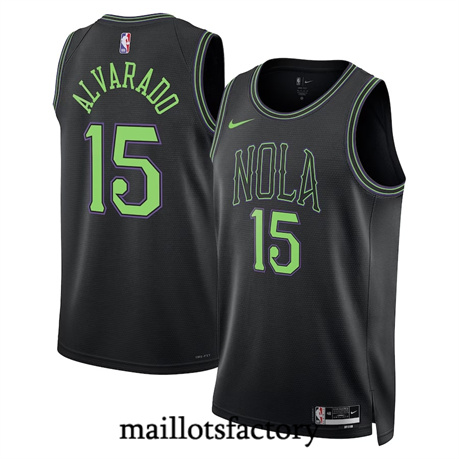 Maillot du Jose Alvarado, New Orleans Pelicans 2023/24 - City Edition tory5049