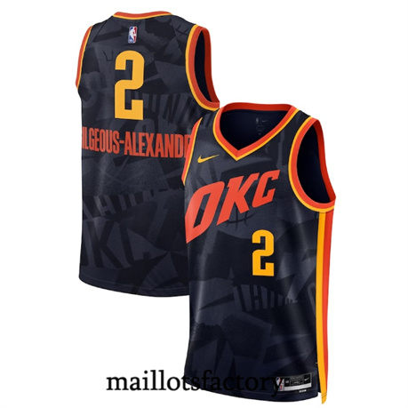 Maillot du Shai Gilgeous-Alexander, Oklahoma City Thunder 2023/24 - City Edition tory5054