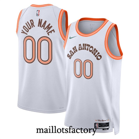 Maillot du Custom, San Antonio Spurs 2023/24 - City tory5064