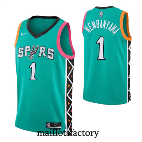 Maillot du Victor Wembanyama, San Antonio Spurs 2022/23 - City tory5067