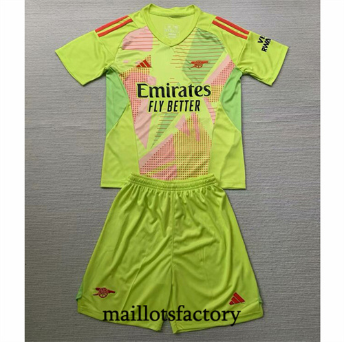 Maillot du Arsenal Enfant 2024/25 Gardien de but Vert