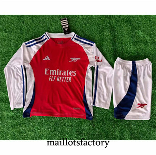 Maillot du Arsenal Enfant 2024/25 Domicile Manche Longue