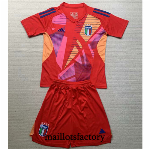 Maillot du Italie Enfant 2024/25 Gardien de but Rouge