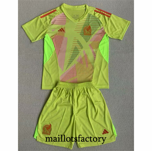 Maillot du Mexique Enfant 2024/25 Gardien de but Vert