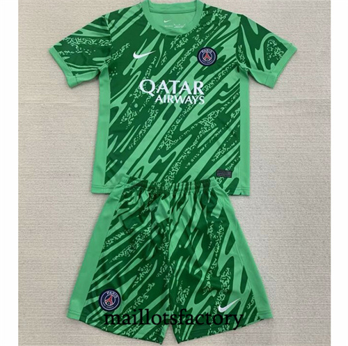 Maillot du PSG Enfant 2024/25 Gardien de but Vert