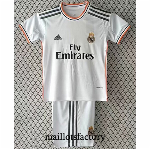 Maillot du Real Madrid Enfant Retro1993-14 Domicile