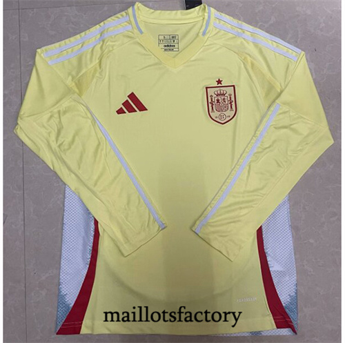 Maillot du Espagne 2024/25 Exterieur Manche Longue