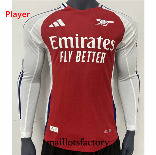 Maillot du Player Arsenal 2024/25 Domicile Manche Longue