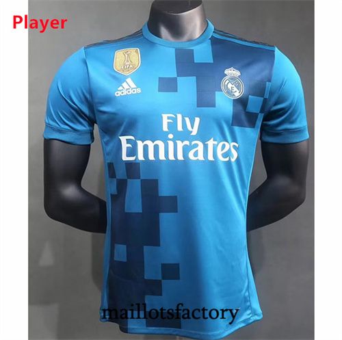 Maillot du Player RetroReal Madrid 2017-18Third