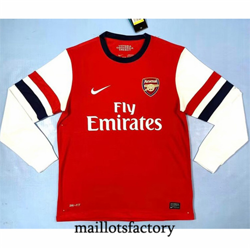 Maillot du Arsenal Retro2012-13 Domicile Manche Longue