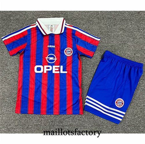 Maillot du Bayern Munich Enfant Retro1995-97 Domicile