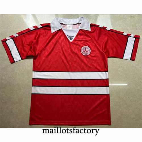 Maillot du Danemark Retro1988 Domicile