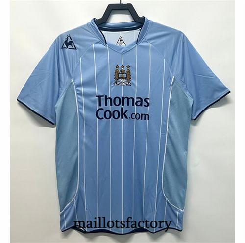 Maillot du Manchester City Retro2007-08 Domicile