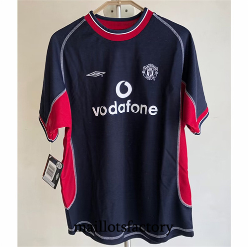 Maillot du Manchester United Retro2001-02 Third