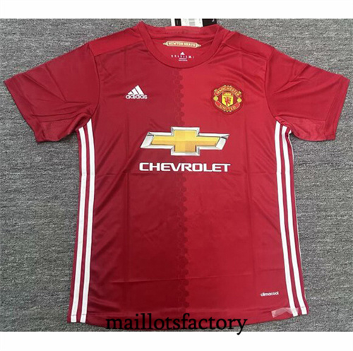 Maillot du Manchester United Retro2016-17 Domicile