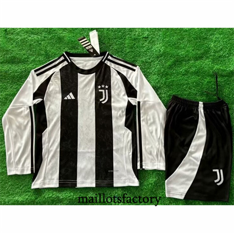 Maillot du Juventus Enfant 2024/25 Domicile Manche Longue