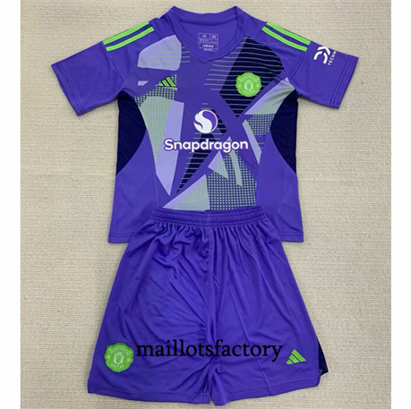 Maillot du Manchester United Enfant 2024/25 Gardien de but Violet