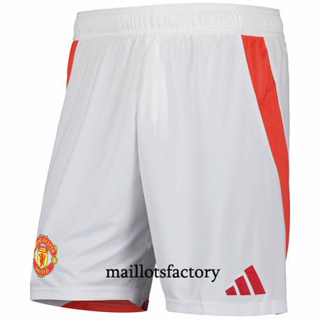 Maillot du Manchester United Short 2024/25 Domicile