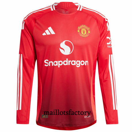 Maillot du Manchester United 2024/25 Domicile Manche Longue