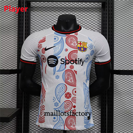 Maillot du Player Barcelone 2024/25 Training Blanc