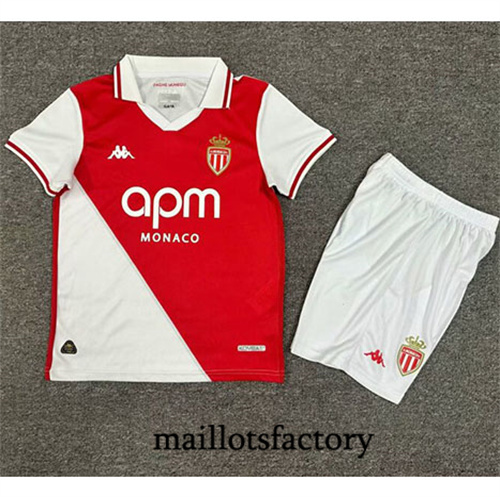 Site Maillot du AS Monaco Enfant 2024/25 Domicile