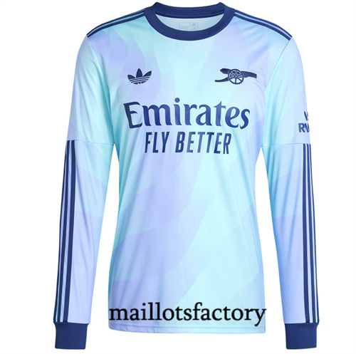 Soldes Maillot du Arsenal 2024/25 Third Manche Longue