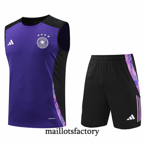 Soldes Maillot du Allemagne Debardeur 2024/25 Violet