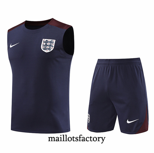 Achat Maillot du Angleterre Debardeur 2024/25 bleu marine