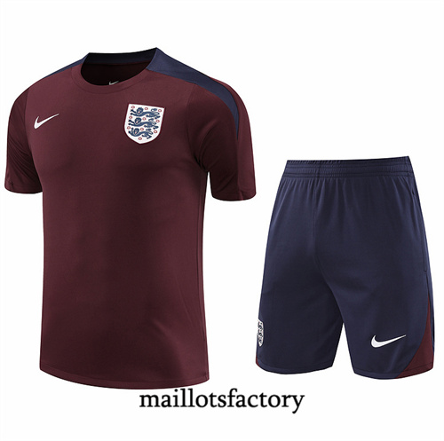 Grossiste Maillot du Angleterre + Shorts 2024/25 Brun