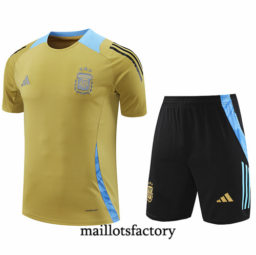 Achat Maillot du Argentine + Shorts 2024/25 Jaune