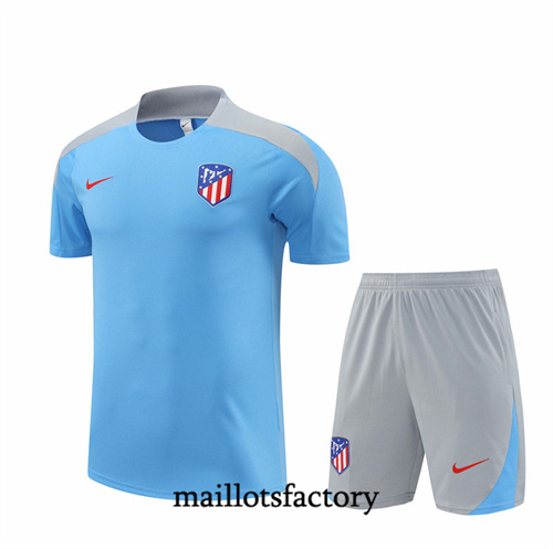 Site Maillot du Atletico Madrid Enfant + Shorts 2024/25 Bleu