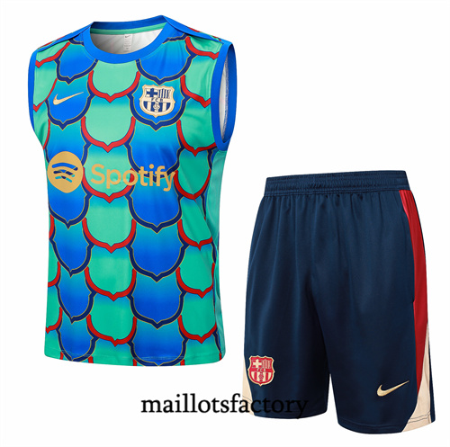 Site Maillot du Barcelone Debardeur 2024/25 Vert