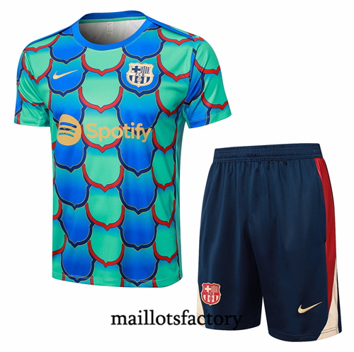 Achetez Maillot du Barcelone + Shorts 2024/25 Vert