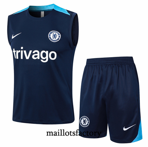 Achetez Maillot du Chelsea Debardeur 2024/25 Bleu Marine