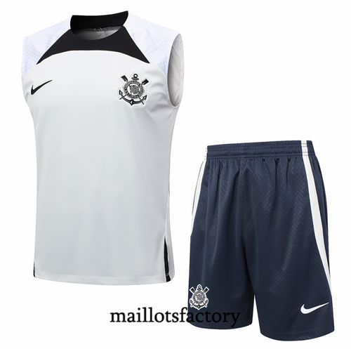 Achetez Maillot du Corinthians Debardeur 2024/25 Gris Clair