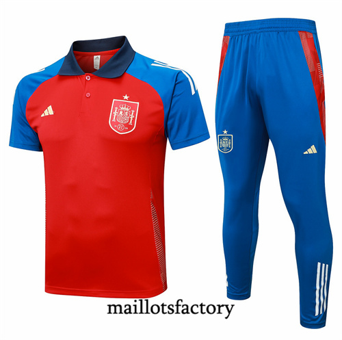 Site Maillot du Espagne polo 2024/25 Rouge