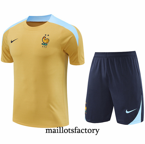 Soldes Maillot du France + Shorts 2024/25 Jaune