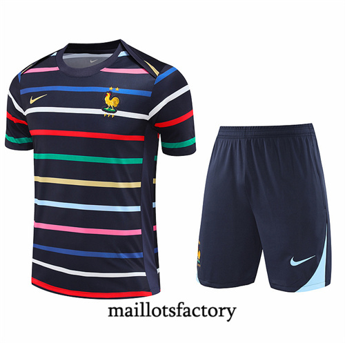 Grossiste Maillot du France + Shorts 2024/25 Bleu