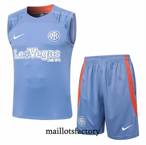 Grossiste Maillot du Inter Milan Debardeur 2024/25 Gris Clair