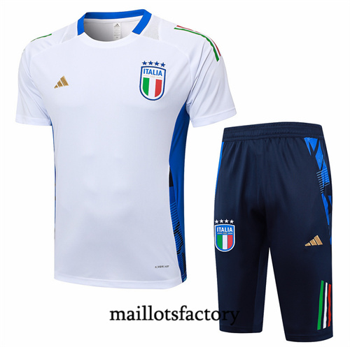 Achetez Maillot du Italie + Shorts 2024/25 Blanc