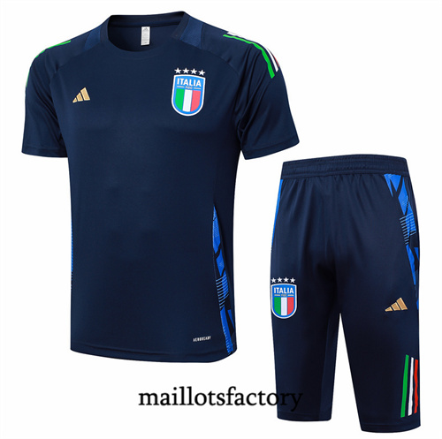 Site Maillot du Italie + Shorts 2024/25 Bleu Marine